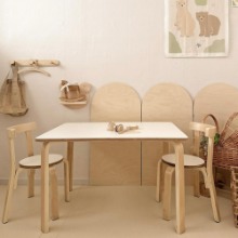 [맘스보드]맘스니노책상+의자2개세트 / 유아 어린이 자석 칠판 의자 테이블